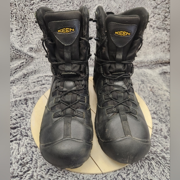 Keen Detroit 8" Waterproof Leather Boot Men's Size 10 - Picture 3 of 9